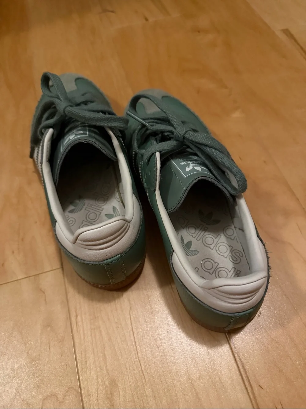 adidas leather green Samba sneakers - Picture 4 of 6